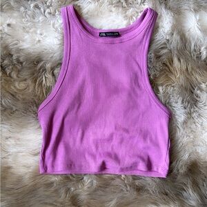 Zara Purple Tank